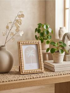 Sinsay - Фоторамка с декоративни мъниста - бежово