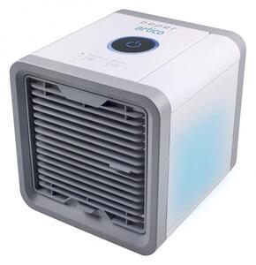 Въздушен охладител Beper P206RAF200, 5W, 3 скорости, Автономия 8 часа, 750 мл, LED, USB, Бял