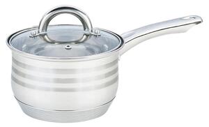 Касерола с капак Bohmann BH 3138-14, 14 см, 1.2 л, Неръждаема стомана, Индукция, Инокс