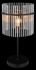 Globo 15698T1 - Настолна лампа GORLEY 1xE14/60W/230V Ø 30 см черна