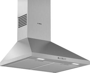Абсорбатор Bosch DWP66BC50, за вграждане, колонен, енергиен клас A, 3 степени на мощност, два режима на работа, въздухопоток 570 m3/h, инокс