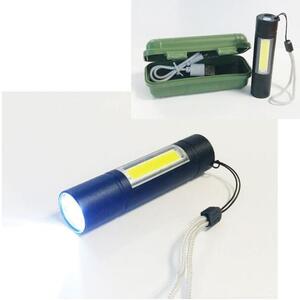 Фенер 510 Mini 2 LEDS BAT Black, черен