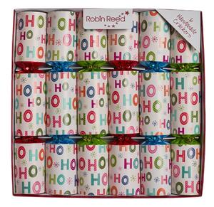 Коледни крекери в комплект от 6 бр. Ho Ho Ho – Robin Reed
