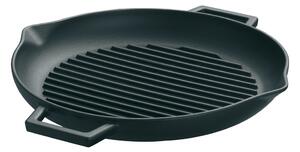 AGNELLI ЧУГУНЕНА ГРИЛ ТАВА SLOW-COOK 30CM ЧЕРНА