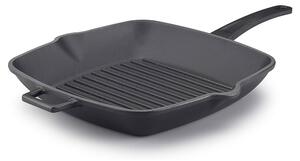 AGNELLI ЧУГУНЕН ГРИЛ ТИГАН SLOW-COOK 26X32 ЧЕРЕН