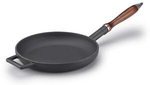 AGNELLI ЧУГУНЕН ТИГАН SLOW-COOK 24CM ЧЕРЕН МАТ