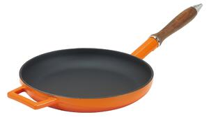 AGNELLI ЧУГУНЕН ТИГАН SLOW-COOK 24CM ОРАНЖЕВ