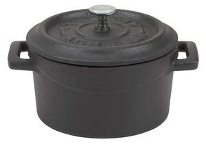 AGNELLI ЧУГУНЕНА ТЕНДЖЕРА SLOW-COOK 24CM 4,5L ЧЕР
