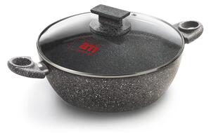 AM ТЕНДЖЕРА С КАПАК CUORE DI PIETRA 28CM 5,0L