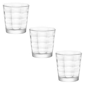 BORMIOLI ROCCO ЧАШИ ЗА ВОДА CUBE 245ML 3БР