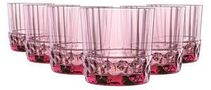 BORMIOLI ROCCO ЧАШИ DOF AMERICA'20S 370ML 6БР РОЗ