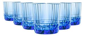 BORMIOLI ROCCO ЧАШИ DOF AMERICA'20S 370ML 6БР СИНИ