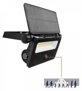 LED соларен прожектор със сензор NCS G2 LED/10W/3,7V 3000/4000/6500K IP54 1800 mAh
