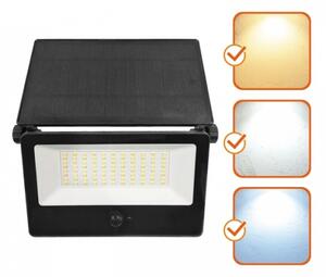 LED соларен прожектор със сензор NCS G2 LED/30W/3,7V 3000/4000/6500K IP54 5200 mAh