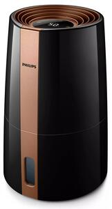 Овлажнител за въздух Philips HU3918/10, До 45 м2, 300 мл/ч, 3 л, 3 степени, Nanocloud, LED дисплей, Нощен режим, Черен