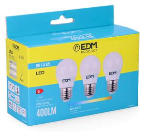 LED крушка EDM E27 5 W G 400 lm (6400K)