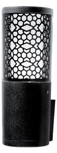 CARLO DECO LED ГРАДИНСКИ АПЛИК 6W CCT IP55 ЧЕРЕН