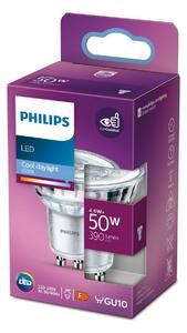 LED двуцветна крушка за лампа Philips Foco 4,6 W GU10 390 lm (6500 K)