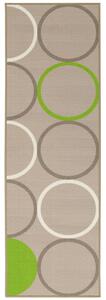ABC VIVACE КИЛИМ OPTY BEIGE GREEN 200X57CM