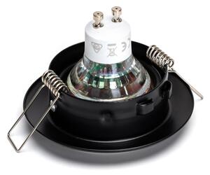 Aigostar - Комплект 3x LED вградено осветително тяло 1xGU10/4,5W/230V 4000K черно
