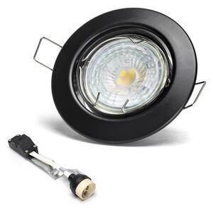 Aigostar - Комплект 3x LED вградено осветително тяло 1xGU10/4,5W/230V 4000K черно