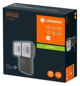 Ledvance - LED Екстериорен аплик със сензор SPOT 2xLED/8W/230V IP55