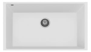 PLADOS КУХНЕНСКА МИВКА ONE 84-10 ST 838X480 БЯЛА