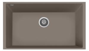 PLADOS КУХНЕНСКА МИВКА ONE 84-10 ST 838X480 КАФЯВА