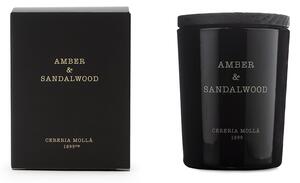 CERERIA MOLLA МИНИ АРОМАТНА СВЕЩ AMBER&SANDALWOOD