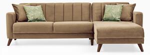 DOGTAS ЪГ. ХОЛНА ГАРНИТУРА LOFT БЕЖАВО 265/81/80