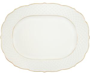 PORCEL ОВАЛНА ЧИНИЯ ЗА СЕРВИРАНЕ EMPIRE GOLD 35X27
