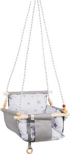 Детски люлеещ се стол Selale Grey 40x32 cm