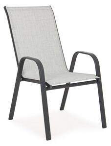 Градински стол MARTINEZ 56x65x90 светло сив