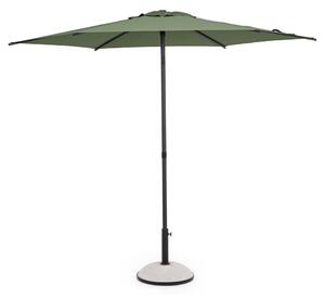 Градински чадър със свободно рамо SAMBA 270x220 cm. тъмнозелено/антрацит
