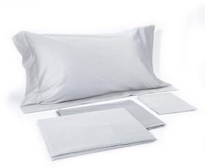 GALIZZI ДОЛЕН ЧАРШАФ SATIN ELEGANCE 90X200X28 СИВ