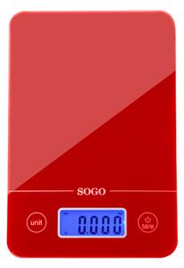 SOGO КУХНЕНСКА ВЕЗНА BAC-SS-3961-R ЧЕРВЕНА