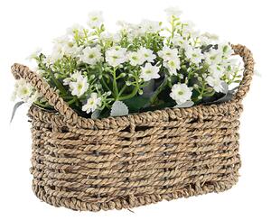 BIZZOTTO ИЗКУСТВЕНО ЦВЕТЕ PETUNIA 23,5x12,5x17 cm БЯЛО