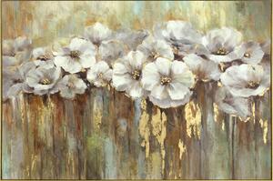 IMAGELAND АКРИЛНА КАРТИНА WHITE POPPIES WITH GOLD