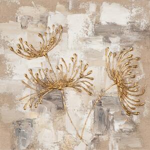 IMAGELAND АКРИЛНА КАРТИНА MUMS IN GOLD II