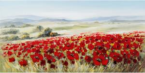 IMAGELAND АКРИЛНА КАРТИНА LANDSCAPE WITH POPPIES