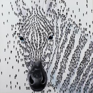 IMAGELAND АКРИЛНА КАРТИНА ZEBRA FROM FIGURES