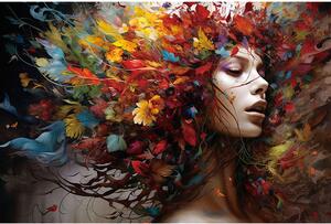 IMAGELAND СТЪКЛЕНА КАРТИНА FLOWER DREAM