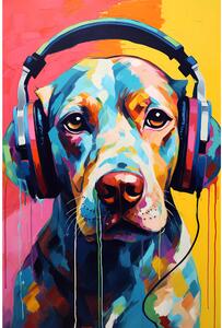 IMAGELAND КАРТИНА ВЪРХУ АКРИЛНО СТЪКЛО DOGGY SOUND