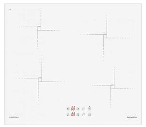 BARAZZA ВГРАДЕН КЕРАМИЧЕН ПЛОТ 4 GREEN 60CM БЯЛ