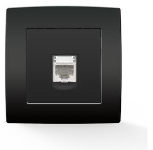 CITY КОМПЮТЪРЕН КОНТАКТ RJ45 CAT6E АНТРАЦИТ