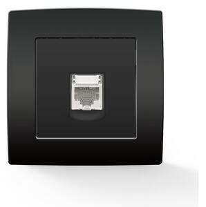 CITY КОМПЮТЪРЕН КОНТАКТ RJ45 CAT5E АНТРАЦИТ