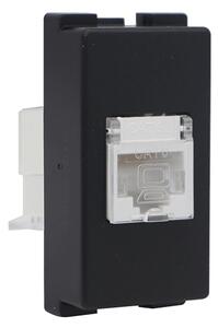 LECCE КОМПЮТЪРЕН КОНТАКТ RJ45 CAT6E АНТРАЦИТ