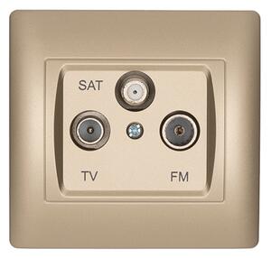 RHYME ТV+FM+SAT КОНТАКТ ШАМПАНСКО МЕТАЛИК