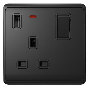 LONDON ЕД.КОНТАКТ С 1Р СВ.КЛЮЧ + USB АНТРАЦИТ
