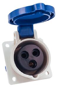 КОНТАКТ ЗА ВГРАЖДАНЕ HT-413 16A IP44 1P+N+E 230V